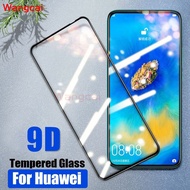 Huawei Y9a Y7a Y9s Y6s Y8p Y7p Y6p Y5p 2020 Nova 7 P40 Pro SE 7i 9D Tempered Glass Full Coverage Cover Screen Protector Protection Film
