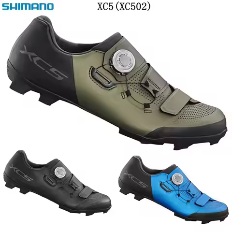 Shimano XC502 bicycle shoes XC5 MTB Enduro Shoes SH XC5 (XC502) MTB Lock sneaker man women XC5 cycli