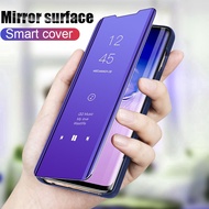 Samsung Galaxy J6 J4 Plus Smart Mirror Flip Phone Case For Samsung J3 J7 J2 Pro J7 Prime 2018 On 6 On7 handphone casing