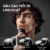 Máy cạo râu Enchen K8 đầu cạo 2D ẩn chống nước toàn thân 18 lưỡi dao tự mài pin dùng đến 60 ngày