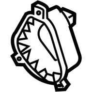 Genuine OEM Rear Center Headlight Cover For BMW X3 63126939202