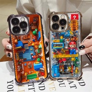 Game Super Mario Bros Case For Huawei Honor 400 Lite 50 P40 P30 Pro Lite Honor400 P30Pro P40Pro Phon
