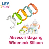 (LATEST MOTIF)/ Handle For Pigeon Wide Neck Silicone/ Handle For Pigeon Wide Neck