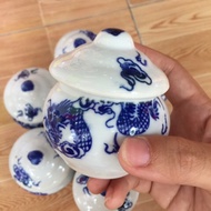 [G Ceramics] Jars (Gray) for salt-rice-water on the altar
