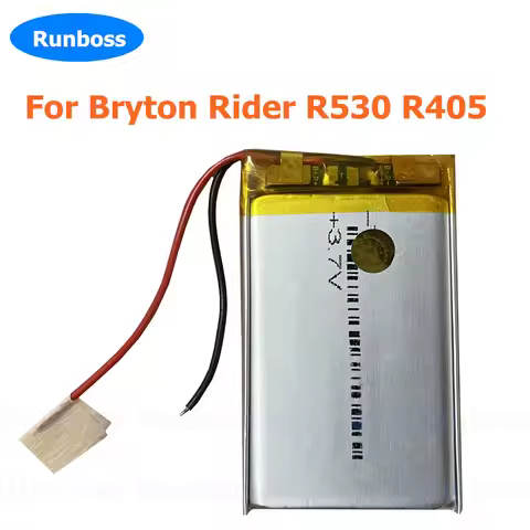 3.7V 800mAh Battery For Bryton Rider R530 R405 GPS New Li Polymer Rechargeable Accumulator