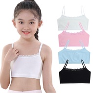 Bra Teenager Underwear Girl Bra Underwear Kid Thin Bra Cotton Cute Lingerie Student