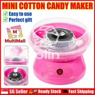 bolin Pink Mini Cotton Candy Maker| Retro Floss Candy Machine| Home Cotton Candy Machine Cotton Cand