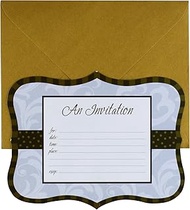 Amscan 493762 Party Supplies Invite Lotsa Dots Vp, 4 7/8" x 6 1/4", Multi Color