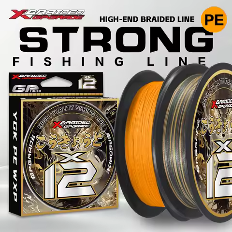 New ygk g-soul X12 Braided Fishing Line 12 Strands Braid 100/150/200m PE Line Ultra Smooth Multifila