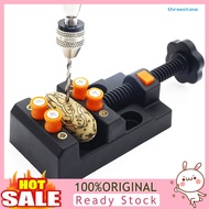 [Jia]  Mini Drill Press Vise Clamp Jewelry Walnut Watch Seal Stamp Hobby Carving Tool