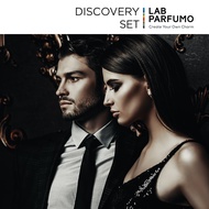 LAB Parfumo DISCOVERY SET น้ำหอมประเภท EDP และ Le Parfum (ขนาดทดลอง 1.2 ml) รวม 45 กลิ่น