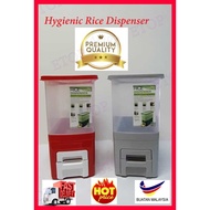 BEKAS BERAS Rice Dispenser Japanese Style Hygienic  Food Storage Container Box 10kg.