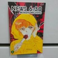 Akaishi Michiyo Comic - News 6:30 & The Secret Message [Japanese comic manga one shot used/lama]