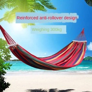 cradle hammock Outdoor hammock Hammock camping Tempat tidur gantung ayunan luar kanvas tebal anti gu