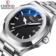 CHENXI 8222 New Watches Mens Top Brand outdoor leisure Quartz Men Watch Full Steel Waterproof Luminous Wrist Watch