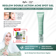 REGLOW SKINCARE - Reglow Double Acne Spot Gel Reglow Acne Gel Sensitive Skin Kulit Sensitif Mengatas