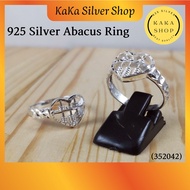 Original 925 Silver Love Abacus Ring For Women (352042) |  Cincin Perempuan Sempoa Perak 925 | Ready Stock