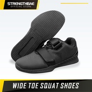 Squat Shoes 2.0 STRENGTHBAE Wide Toe Weightlifting Shoe Crossfit Powerlifting Olympic Steel Lifting 
