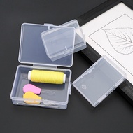 Transparent plastic box for tools and accessories-9x6.6x2.8cm