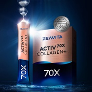 ZEAVITA ACTIV70X COLLAGEN PLUS (30 ซอง / กล่อง) คอลลาเจน พลัส ไดเปปไทด์ เข้มข้นขึ้น 70 เท่า