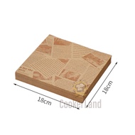 Food Packing Wax Paper Sandwich Cake Snack Oil-Proof Baking Paper Wrapping Paper/Kertas Pembungkus