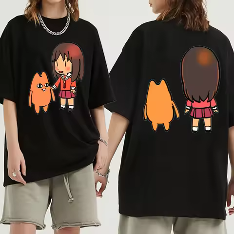 2025 Cool Azumanga Daioh Yotsuba T-shirts Women Fashion Japanese Anime Tshirts 100% Cotton T Shirts 