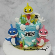 6inch Baby Shark Cake