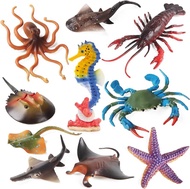 [Baby Bath Toy] 8 Pcs Baby Bath Toys / Aquarium Decoration Adventure Under The Sea Fishes &amp; Coral Bath / Swimming Pool Fun Toys