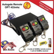 Autogate Gate Wireless Remote Control 2 Channel 433Mhz