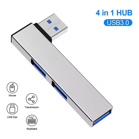 3 In 1 USB HUB OTG USB 3.0/Type-C 3.0 To 3 USB USB Multiport Splitter Hub Speed 5Gbps 3 Port Type C 