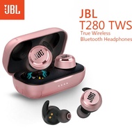 JBL T280 TWS True Wireless Earphones Bluetooth 5.0 Sports Headset IPX5 Waterproof Earbuds