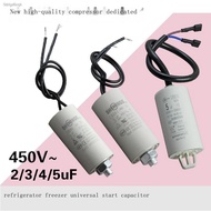 refrigerator compressor start capacitor freezer 2UF 3UF 4UF starter capacitor running