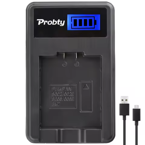 For Panasonic CGA-S006 CGA S006 LCD USB Charger for Panasonic Lumix DMC-FZ7 DMC-FZ8 DMC-FZ18 DMC-FZ2