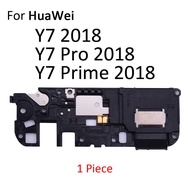 ลำโพงชุดอุปกรณ์เสียงสำหรับสมาร์ทโฟนสำหรับ HuaWei Y7 Y9 Y6 Pro 2019 Y5 Prime Lite 2018 GR5 2017ชิ้นส่วนสายเคเบิลลำโพงที่บิดงอได้