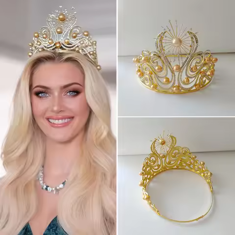 Miss Universe 2024 Lumiere De LInfini Crown For Beauty Pageant Factory Wholesale