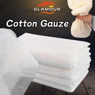 [SG] 150X150cm Cheese Cloth Cotton Cloth Cotton Gauze Filter Muslin Fabric Butter Cheese Wrap Cloth 