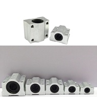 2Pcs Linear Ball Bearing Slide Bushing Block SCS6UU SCS8UU SC10SUU SCS12UU SCS16UU for CNC 3D Printe