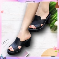 Women thick high Heels sandals perempuan kasut 6cm heels