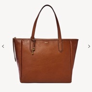 TAS FOSSIL ORIGINAL - FOSSIL SYDNEY TOTE BAG LEATHER BROWN NN