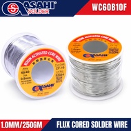 ASAHI SOLDER WC60B10F 1.0mm 250 gram Solder Lead Solder Wire Timah