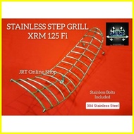 ♞,♘Stainless Step Grill for XRM 125 Fi