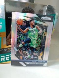 NBA basketball sports playing card 運動體育籃球明星 收藏閃卡 panini prizm silver 幻彩版 占美畢拿 Jimmy butler 芝加哥公牛 Chi