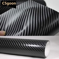 C5GOON 1Pc 10cm to 30cm 60Inch 4D Carbon Fiber Vinyl Car Wrap Roll Sticker Decal Film 152CM V2Y4