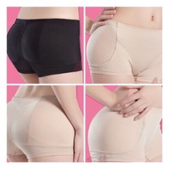 Low-Waist Butt + Hip-Enhancing Pants Plain Chiffon Fabric 686