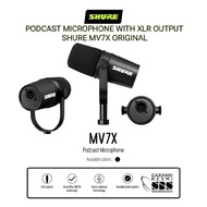Promo New Shure MV7x Mic Podcast Microphone With Xlr Output Mic SHURE MV 7X Original Mik