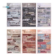Word Stickers Journaling Scrapbooking Junk Journal