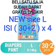 Baby Happy popok pants size L 30+2 | Promo pampers Baby Happy murah | pempes murah | pempers murah