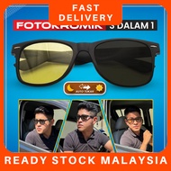 [TERLARIS] IBNUSINA EYEWEAR ORIGINAL AUTOCLIMATE RB CERMIN MATA VIRAL SPEK SILAU PHOTOCHROMIC ANTI B