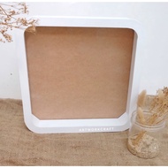 [30x 30 cm] ASKARA Dowry Frame OVAL SQUARE Wedding Dowry Frame/ 30 x 30 cm