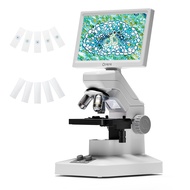 ODM301 Max Microscope for Kids Students Adults with X-Y Stage Professional, 1200X Wireless Digital B
